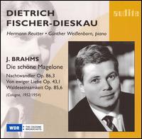 Cover for Brahms / Fischer-dieskau / Reutter · Die Schone Magelone (CD) (2007)