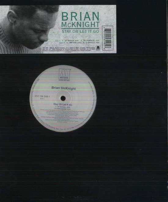 Cover for Brian Mcknight · Stay Or Let Go (LP) (1990)