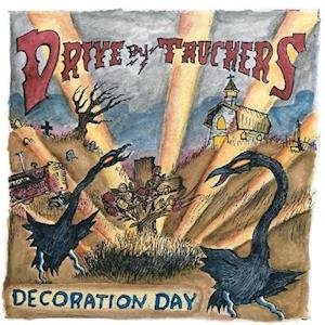 Cover for Drive-By Truckers · Decoration Day Drive-By Truckers - Decoration Day (LP) [Clear With Gold Splatter Vinyl, Limited edition] (2020)