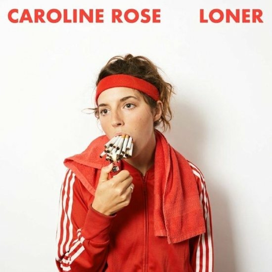 Cover for Caroline Rose · LONER (Indie Exclusive, Marble Red Vinyl) (LP) [Limited edition] (2021)