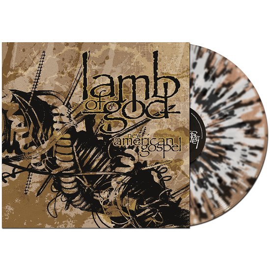 Cover for Lamb Of God · New American Gospel (Splatter) (LP) (2022)