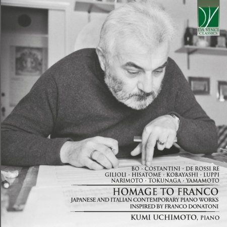 Cover for Kumi Uchimoto · Homage To Franco Donatino - Contemporary Piano Works (CD) (2021)