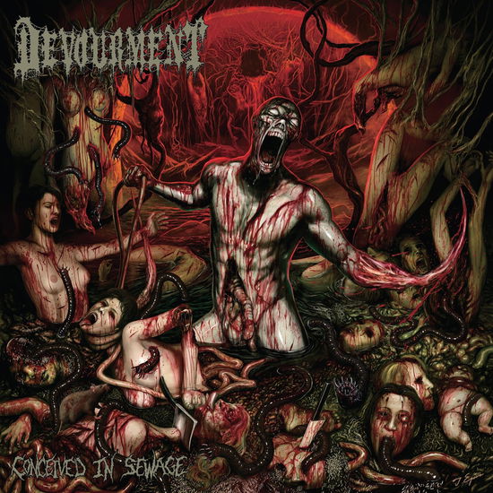 Cover for Devourment · Conceived in Sewage (LP) (2023)