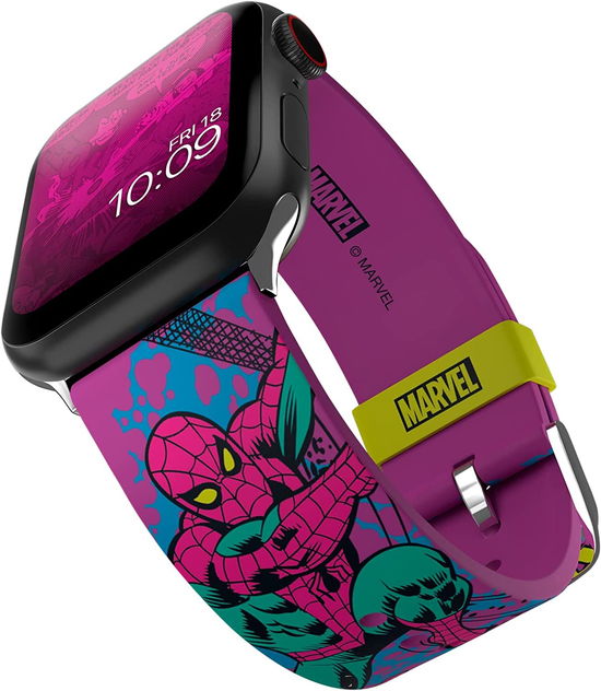 Marvel Smartwatch-Armband Spider-Man Blacklight - Marvel - Merchandise -  - 0810083250816 - 25. februar 2023