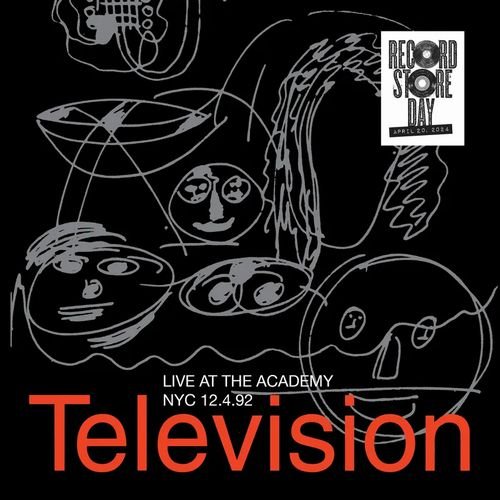 Television · Live At The Academy NYC 12.4.92 (LP) [RSD 2024 Coloured edition] (2024)