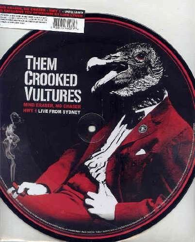 Cover for Them Crooked Vultures · Mind Eraser, No Chaser / Hwy 1 - 10'' Picture Disc (CD) (2010)