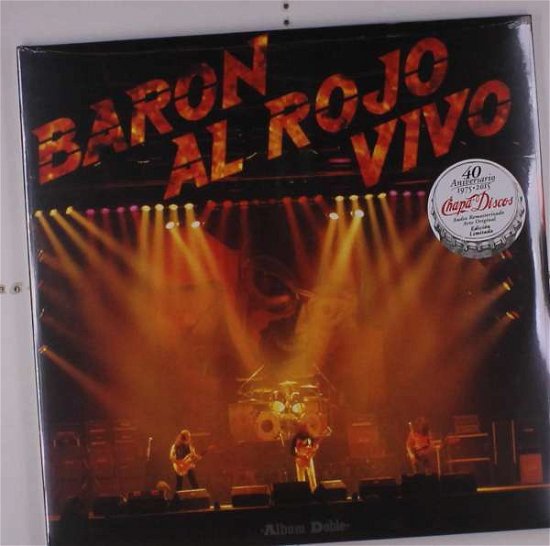 Cover for Baron Rojo · Baron Al Rojo Vivo (LP) (2015)
