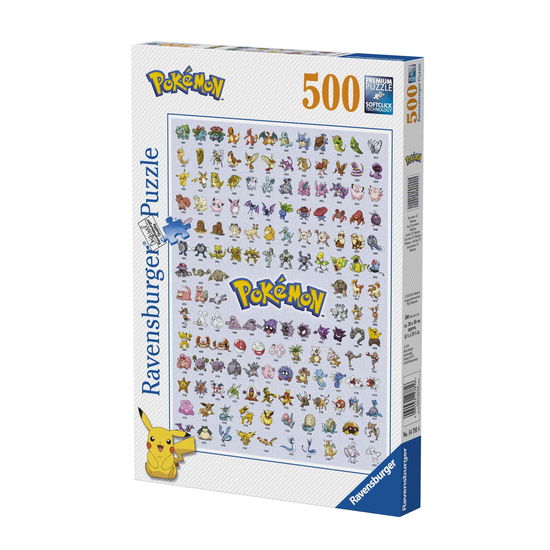 Pokémon Puzzle Pokémon Pokédex (500 Teile) - Pokémon - Gadżety - Ravensburger - 4005556147816 - 14 czerwca 2022