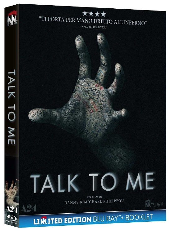 Cover for Talk to Me (Blu-ray+booklet) · Talk To Me (Blu-Ray+Booklet) (Blu-ray) (2024)