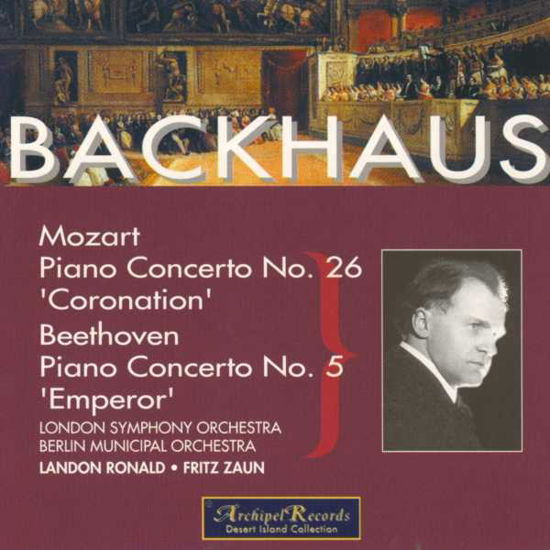 Cover for Beethoven · Klavierkonzert 5 Mozart (CD) (2012)