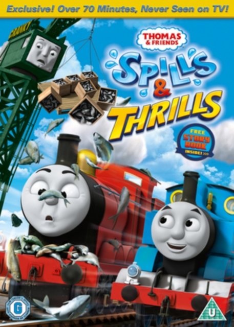 Thomas  Friends  Spills  Thrills - Thomas the Tank Engine and Fri - Films - HIT ENTERTAINMENT - 5034217416816 - 31 maart 2014