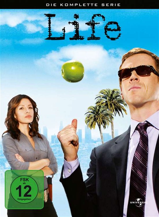 Cover for Damian Lewis,sarah Shahi,adam Arkin · Life - Season 1+2 - Die komplette Serie [9 DVDs] (DVD) (2018)
