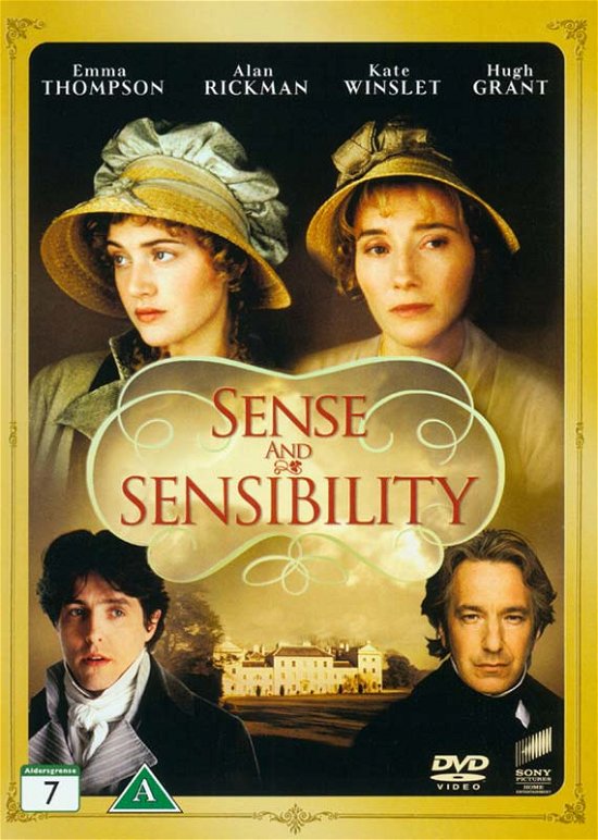 Cover for Emma Thompson / Alan Rickman / Kate Winslet / Hugh Grant · Sense and Sensibility (DVD) (2014)