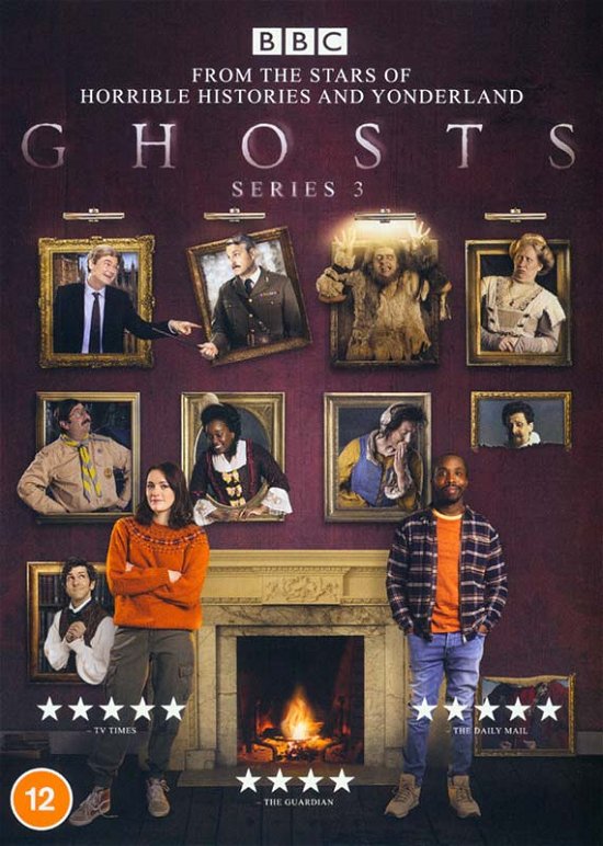 Cover for Ghosts S3 · Ghosts Series 3 (DVD) (2021)