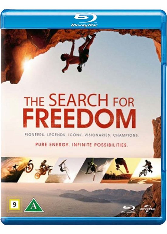 Cover for The Search For Freedom (Blu-ray) (2015)