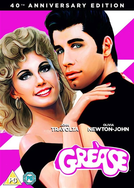 Cover for Grease 40Th Anniversary (Dvd) - 40Th Anniversary (DVD) (2018)