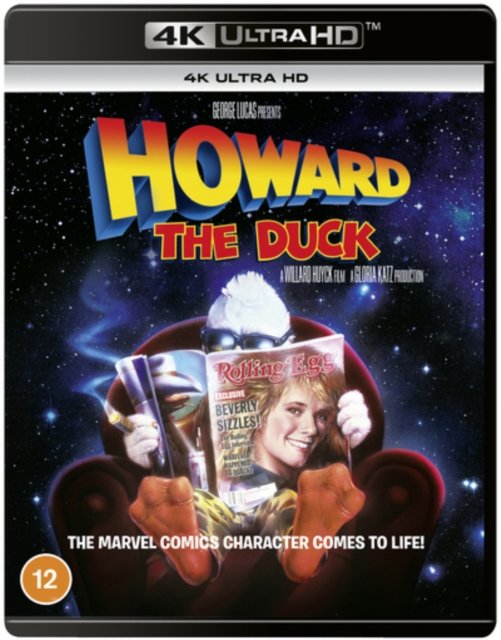 Cover for Howard the Duck (4k Blu-ray) · Howard The Duck (4K Ultra HD) (2021)