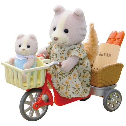 Sylvanian Families - Cycling with Mother - Sylvanian Families - Produtos - Sylvanian Families - 5054131042816 - 10 de setembro de 2018