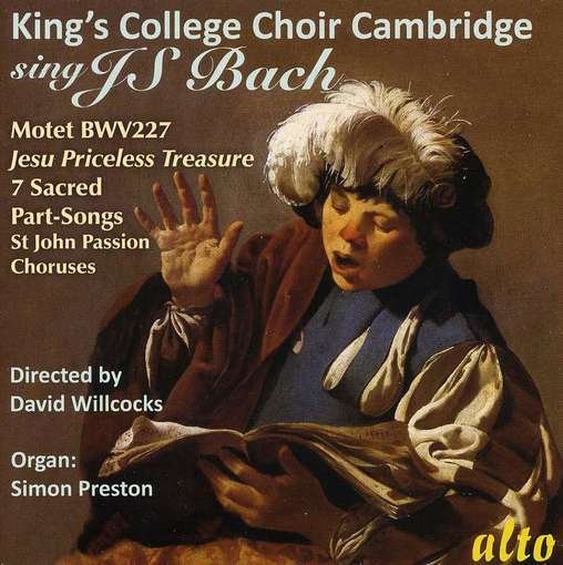 Cover for Kings College Choir. Cambridge / Willcocks · Kings College Sing Bach (Motet. Part-Songs. St John Passion Chorales) (CD) (2000)