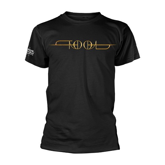 Cover for Tool · Gold Iso (Black) (T-shirt) [size S] [Black edition] (2020)