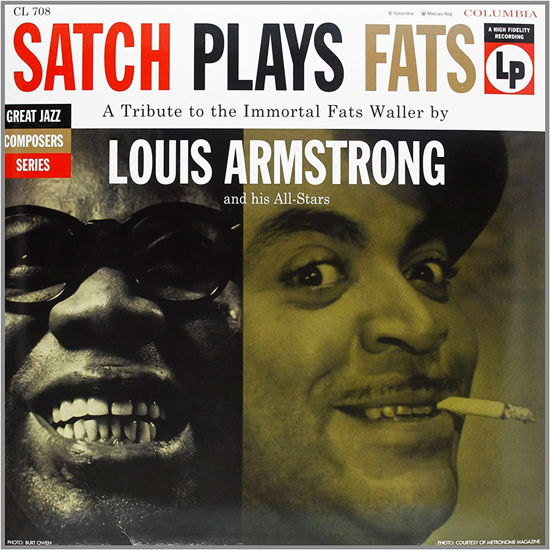 Satch Plays Fats (180g) - Louis Armstrong - Musiikki - PURE PLEASURE - 5060149620816 - torstai 14. maaliskuuta 2019