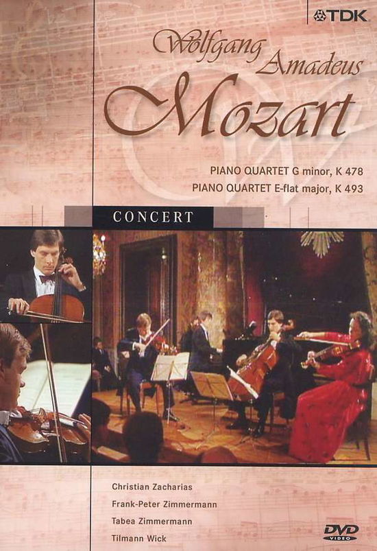 Cover for Mozart W.a. · Mozart, Wolfgang Amadeus - Kammermusik: Klavierquartett (kv 478 &amp; 493) (DVD) (2002)