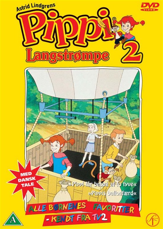 Cover for Pippi Langstrømpe 2 · Pippi Langst. 2 (Tv-serie) (DVD) (2005)