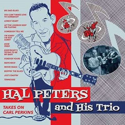 Cover for Hal Peters and His Trio · Takes on Carl Perkins (LP) (2022)