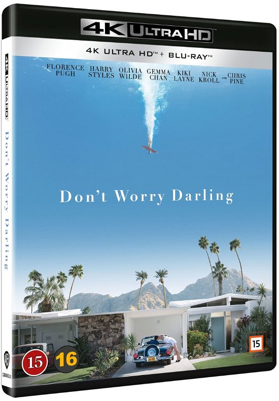Cover for Don't Worry Darling (4K UHD Blu-ray) (2022)