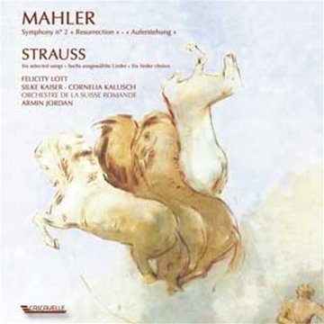 Mahler-Symphony No 2 The Resurrection-Strauss-Song Cycle - Felicity Lott / Orchestre De La Suisse Romande - Musik - CASCAVELLE - 7619930314816 - 11 oktober 2010