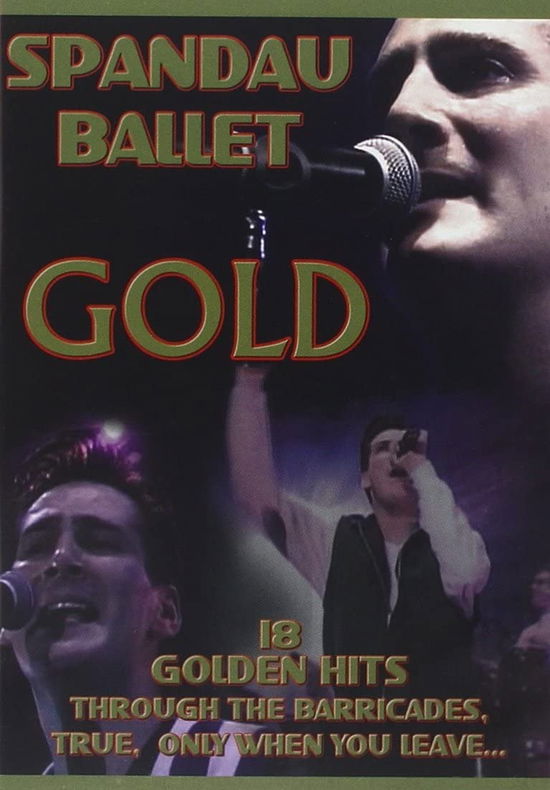 Cover for Spandau Ballet · Spandau Ballet Gold 18 Golden Hits (DVD) (2007)