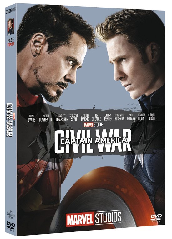 Cover for Captain America - Civil War (E · Captain America - Civil war (DVD) (2019)