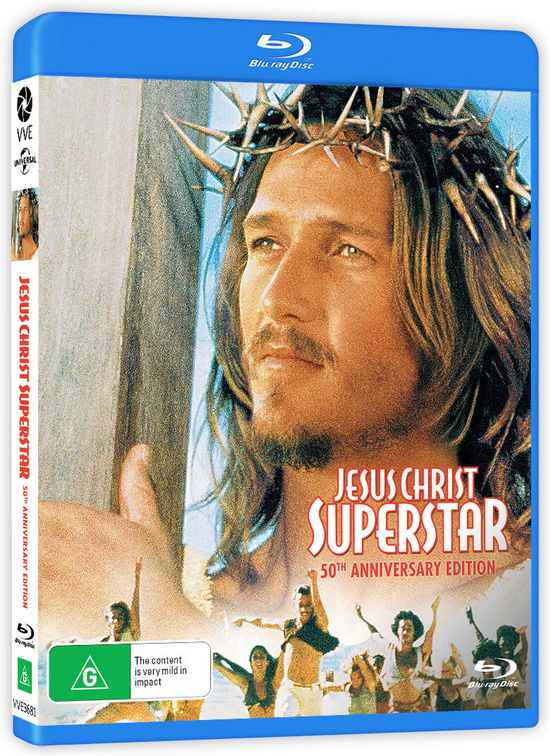 Cover for Blu-ray · Jesus Christ Superstar (1973) - 50th Anniversary Edition - Blu-ray (Blu-ray) (2023)