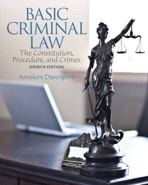 Cover for Davenport · Basic Criminal Law (Book) (2014)