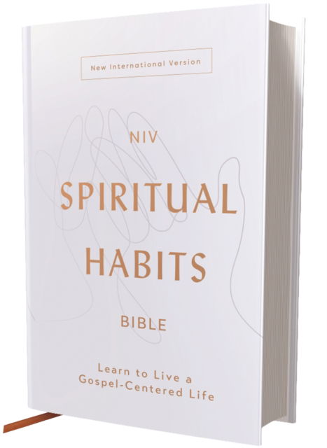 Cover for Zondervan Zondervan · NIV, Spiritual Habits Bible, Hardcover, Red Letter, Comfort Print: Learn to Live a Gospel-Centered Life (Hardcover Book) (2026)