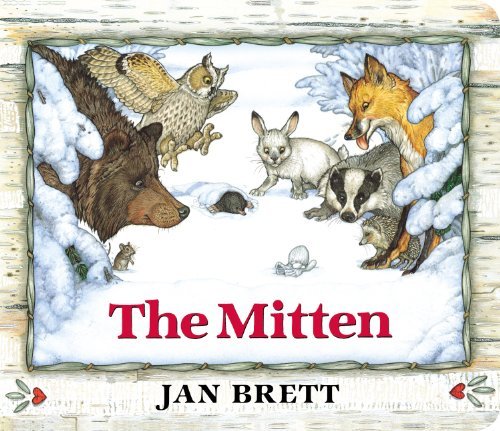 Cover for Jan Brett · The Mitten: Oversized Board Book (Board book) [Oversized Board Book edition] (2014)