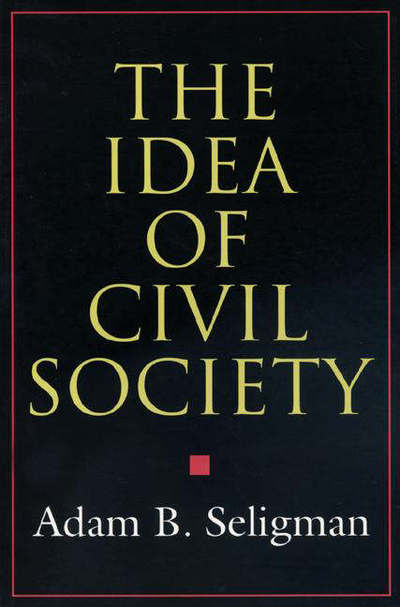 Cover for Adam B. Seligman · The Idea of Civil Society (Paperback Book) (1995)