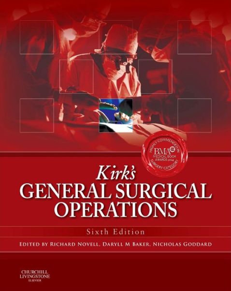 Cover for J Richard Novell · Kirk's General Surgical Operations (Hardcover Book) (2013)