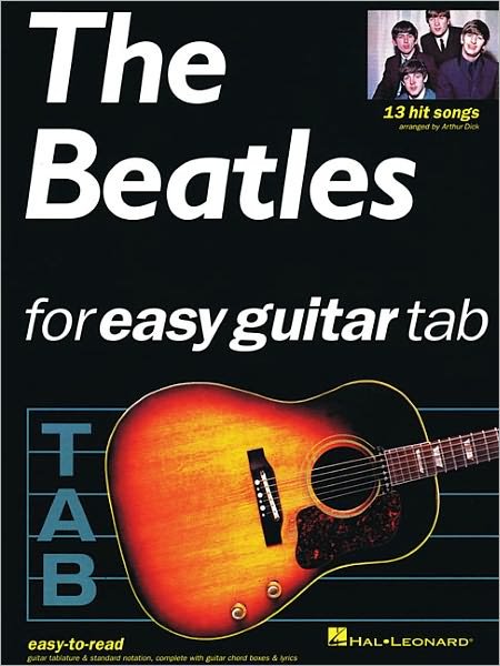 Cover for Arthur Dick · The Beatles for Easy Guitar Tab (Book) (2001)
