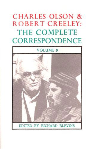 Cover for Charles Olson · Charles Olson &amp; Robert Creeley: The Complete Correspondence: Volume 9 (Paperback Book) (1990)