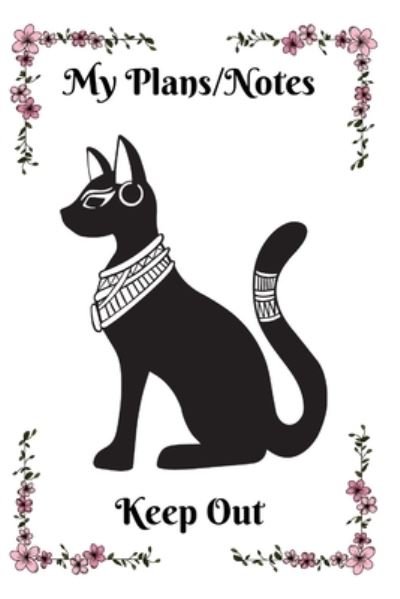 Cover for Inc. Blurb · Egyptian Cat Bastet Planner / Notebook With Pink Frame (Paperback Book) (2024)