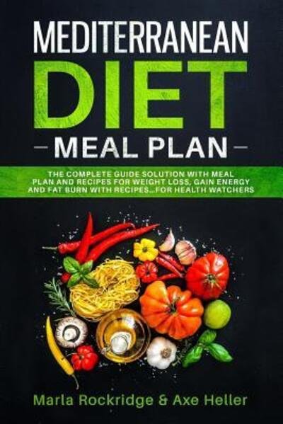Cover for Axe Heller · Mediterranean Diet Meal Plan (Pocketbok) (2019)