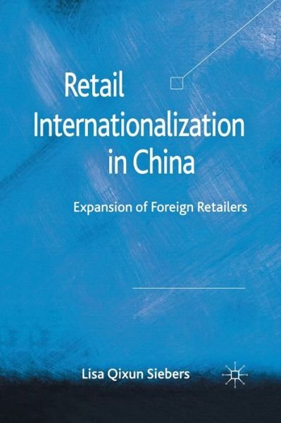 Cover for Siebers · Retail Internationalization in (Bok) (2011)