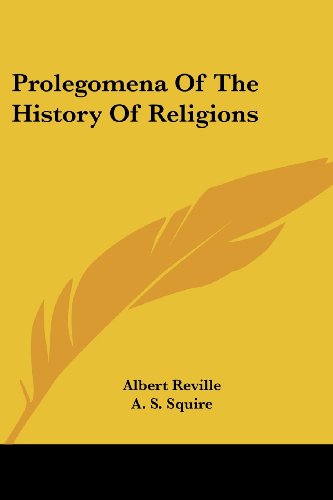 Cover for Albert Reville · Prolegomena of the History of Religions (Pocketbok) (2007)