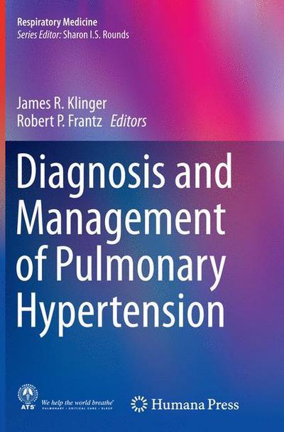 Cover for Diagnosis and Management of Pulmonary Hypertension - Respiratory Medicine (Paperback Book) [Softcover reprint of the original 1st ed. 2015 edition] (2016)