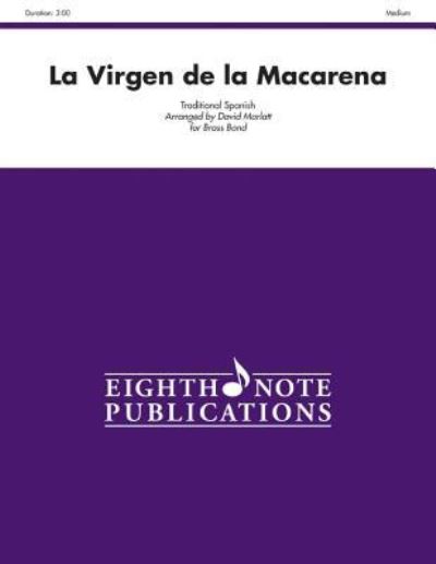 Cover for David Marlatt · La Virgen De La Macarena (Sheet music) (2016)