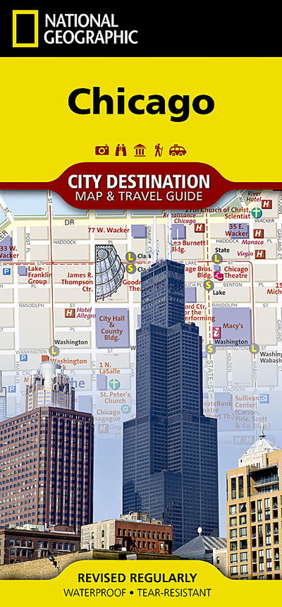 Cover for National Geographic Maps · Chicago (Landkarten) [2022nd edition] (2022)