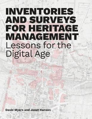 Cover for David Myers · Inventories and Surveys for Heritage Management: Lessons for the Digital Age (Taschenbuch) (2024)