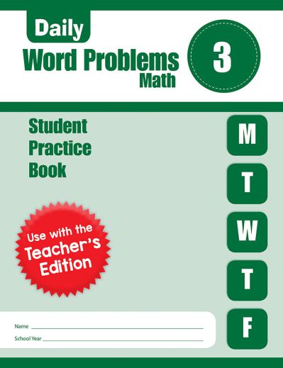 Cover for Evan-Moor Educational Publishers · Daily Word Problems, Grade 3 - Student Workbook (5-Pack) (Hardcover Book) (2019)