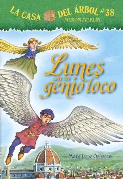 Cover for Mary Pope Osborne · Lunes con un Genio Loco (Book) (2018)